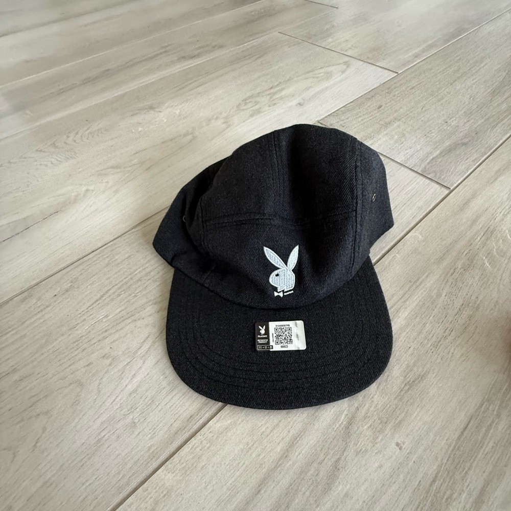 Playboy Black Cap with Logo